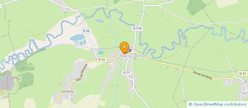 localisation de l'entreprise MONSIEUR LUCAS LAGASSE  MARLY-GOMONT