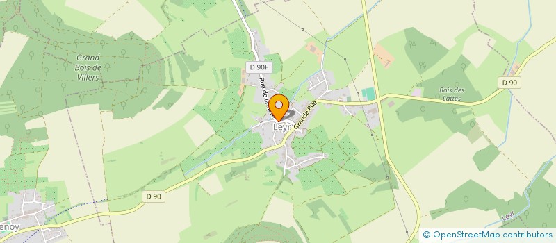 localisation de l'entreprise MONSIEUR LUCAS LAJEUNESSE  LEYR