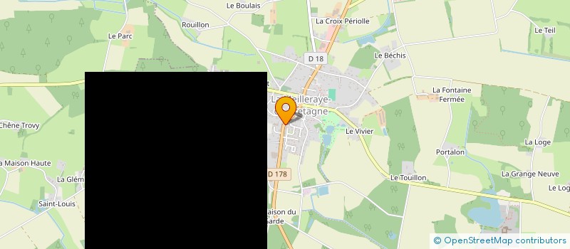 localisation de l'entreprise MONSIEUR LUCAS LALOYER  LA MEILLERAYE-DE-BRETAGNE