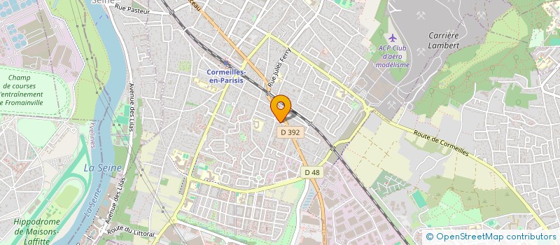 localisation de l'entreprise MONSIEUR LUCAS LANCIEN  CORMEILLES-EN-PARISIS