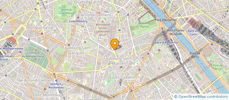 localisation de l'entreprise MONSIEUR LUCAS LANGLAIS  PARIS