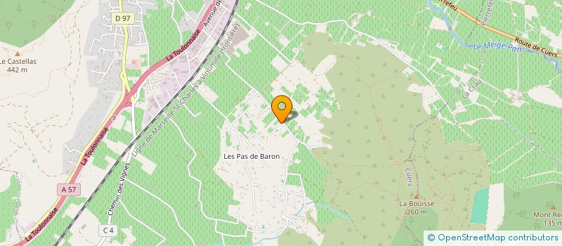 localisation de l'entreprise MONSIEUR LUCAS LANGLOIS  CUERS