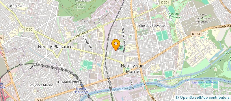 localisation de l'entreprise MONSIEUR LUCAS LANGRAND à NEUILLY-SUR-MARNE