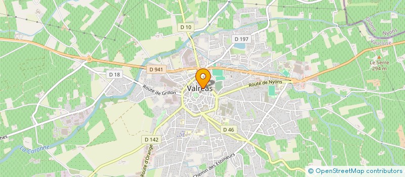 localisation de l'entreprise MONSIEUR LUCAS LAPOUJADE à VALREAS