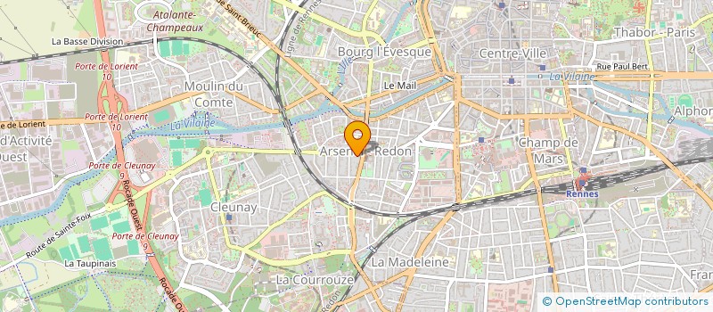 localisation de l'entreprise MONSIEUR LUCAS LE BIHAN  RENNES