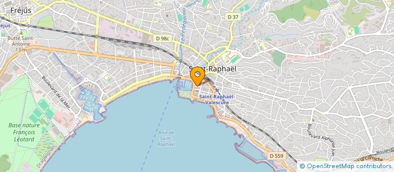 localisation de l'entreprise MONSIEUR LUCAS LE BLAN  SAINT-RAPHAEL