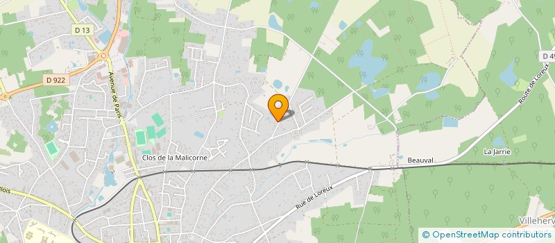 localisation de l'entreprise MONSIEUR LUCAS LE CORF  ROMORANTIN-LANTHENAY