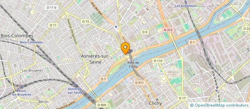 localisation de l'entreprise MONSIEUR LUCAS LE FOLGOC  ASNIERES-SUR-SEINE