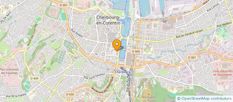 localisation de l'entreprise MONSIEUR LUCAS LEBOUCHER  CHERBOURG-EN-COTENTIN