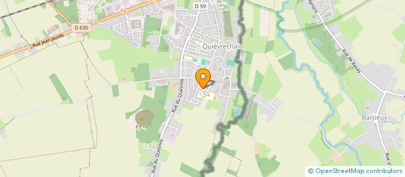 localisation de l'entreprise MONSIEUR LUCAS LEDUC  QUIEVRECHAIN