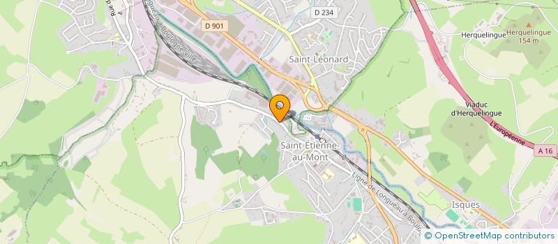 localisation de l'entreprise MONSIEUR LUCAS LEFILLIATRE  SAINT-ETIENNE-AU-MONT