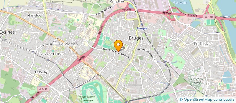 localisation de l'entreprise MONSIEUR LUCAS LEFORT à BRUGES