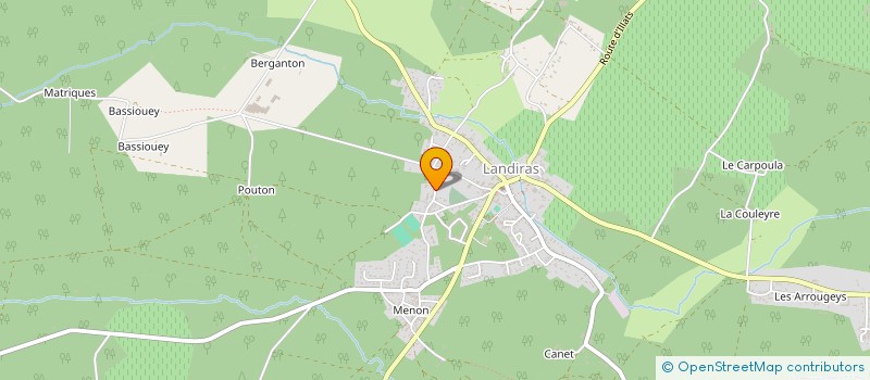 localisation de l'entreprise MONSIEUR LUCAS LEGLISE  LANDIRAS