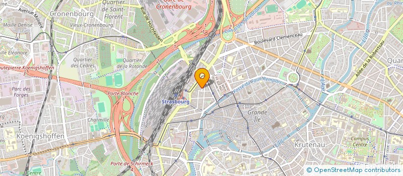 localisation de l'entreprise MONSIEUR LUCAS LEJEUNE à STRASBOURG