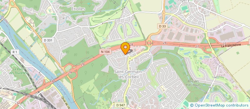 localisation de l'entreprise MONSIEUR LUCAS LEMAIRE  SAINT-GERMAIN-LES-CORBEIL