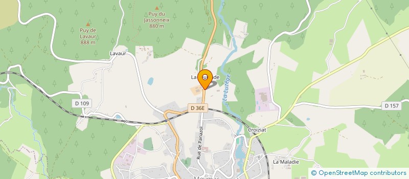 localisation de l'entreprise MONSIEUR LUCAS LEMAN  MEYMAC