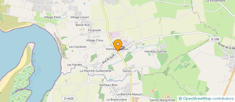 localisation de l'entreprise MONSIEUR LUCAS LENGRONNE  TOURNEVILLE-SUR-MER