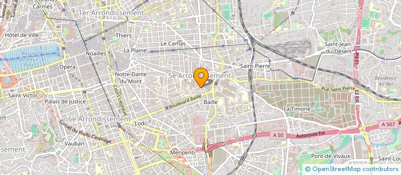 localisation de l'entreprise MONSIEUR LUCAS LEPAPE  MARSEILLE