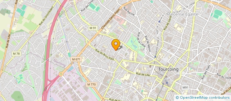 localisation de l'entreprise MONSIEUR LUCAS LHAUTELIN  TOURCOING