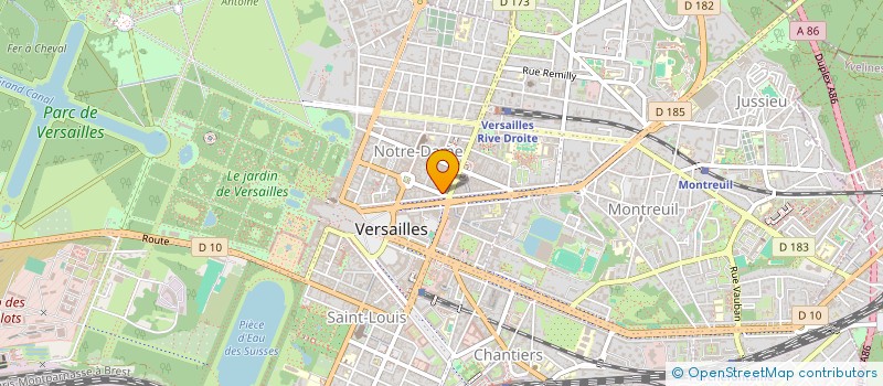 localisation de l'entreprise MONSIEUR LUCAS LIN à VERSAILLES