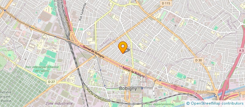 localisation de l'entreprise MONSIEUR LUCAS LION  BOBIGNY