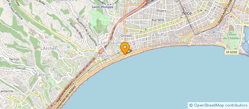 localisation de l'entreprise MONSIEUR LUCAS LIUZZA à NICE
