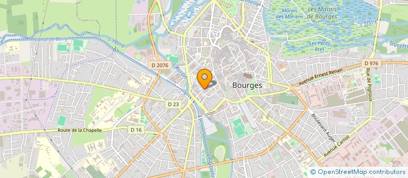 localisation de l'entreprise MONSIEUR LUCAS LIVOYE  BOURGES