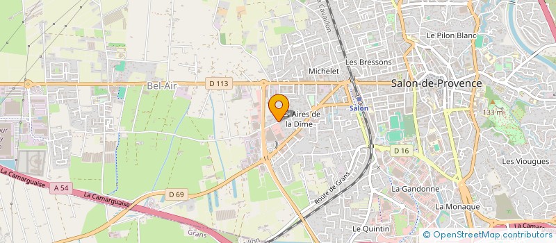 localisation de l'entreprise MONSIEUR LUCAS LLINARES  SALON-DE-PROVENCE