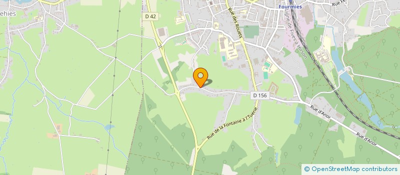 localisation de l'entreprise MONSIEUR LUCAS LOISEAU  FOURMIES