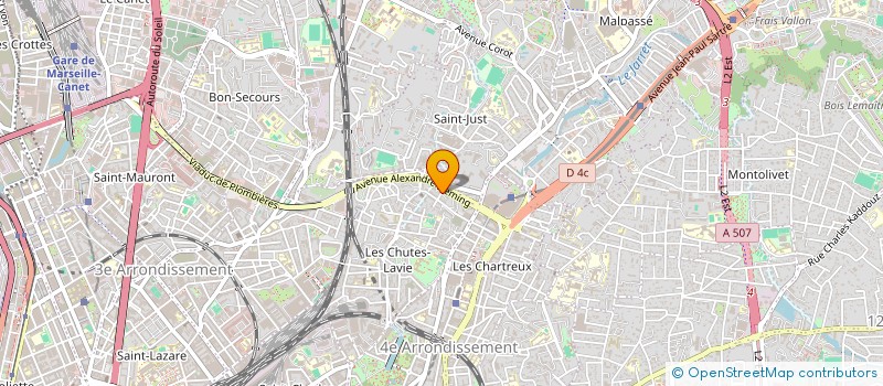 localisation de l'entreprise MONSIEUR LUCAS LOMBARDO à MARSEILLE