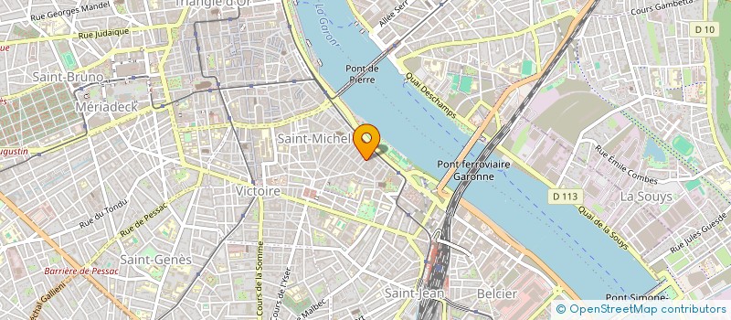 localisation de l'entreprise MONSIEUR LUCAS LOPES  BORDEAUX