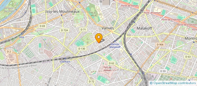 localisation de l'entreprise MONSIEUR LUCAS LOPEZ à VANVES