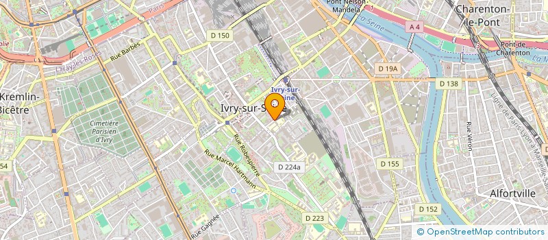 localisation de l'entreprise MONSIEUR LUCAS LOPEZ ARANA  IVRY-SUR-SEINE