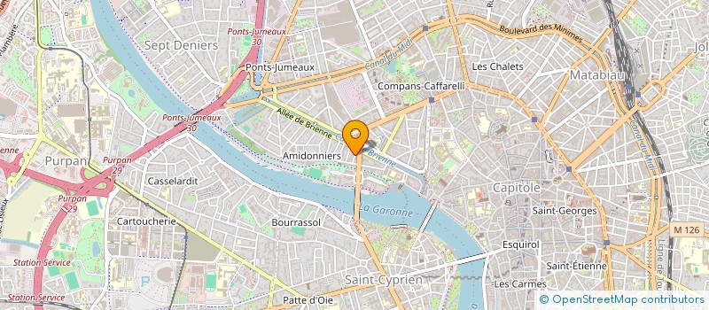 localisation de l'entreprise MONSIEUR LUCAS LUCAS ARAUJO DE SOUSA  TOULOUSE