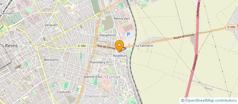 localisation de l'entreprise MONSIEUR LUCAS LUCAS WASSELIN  REIMS