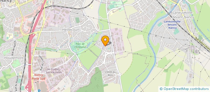 localisation de l'entreprise MONSIEUR LUCAS LUDWIG  HEILLECOURT