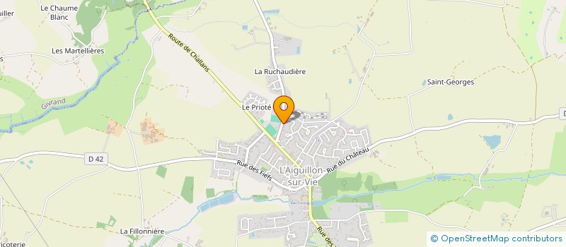 localisation de l'entreprise MONSIEUR LUCAS LUTUN à L'AIGUILLON-SUR-VIE