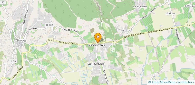 localisation de l'entreprise MONSIEUR LUCAS MACCARI  GORDES