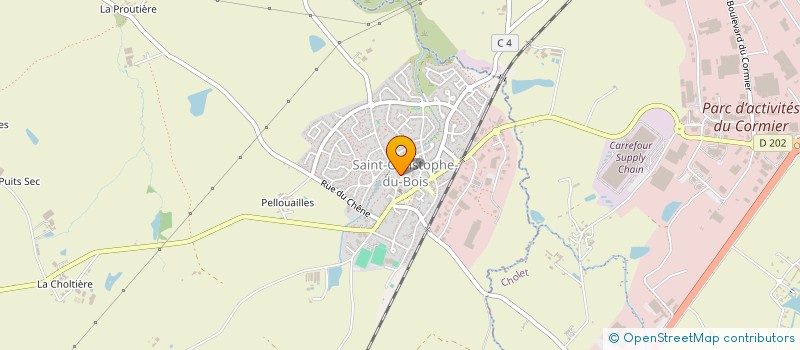 localisation de l'entreprise MONSIEUR LUCAS MADELAINE  SELESTAT