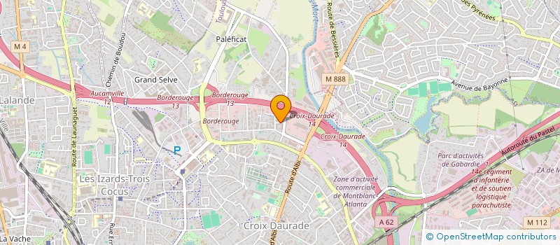 localisation de l'entreprise MONSIEUR LUCAS MADJINDA  TOULOUSE