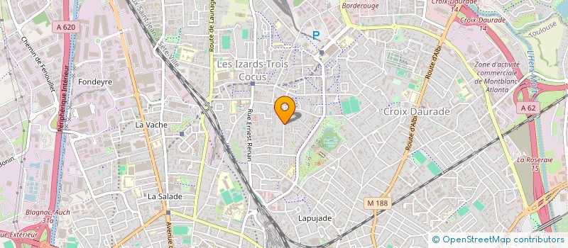 localisation de l'entreprise MONSIEUR LUCAS MAGNAC à TOULOUSE