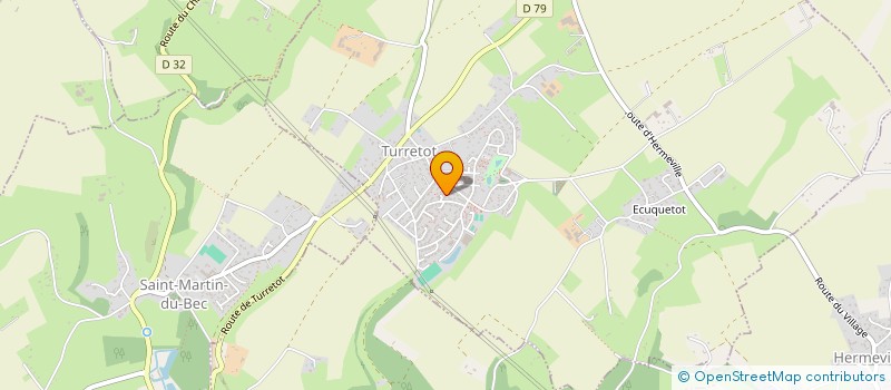 localisation de l'entreprise MONSIEUR LUCAS MAILLARD LEBORGNE  TURRETOT