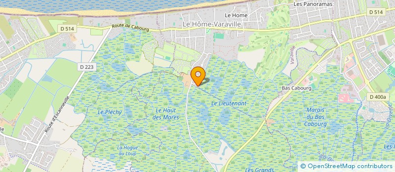 localisation de l'entreprise MONSIEUR LUCAS MAINIER  VARAVILLE