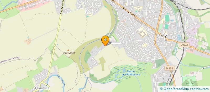 localisation de l'entreprise MONSIEUR LUCAS MAIOLO  JARNY