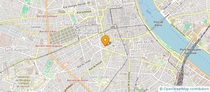 localisation de l'entreprise MONSIEUR LUCAS MALAGIE  BORDEAUX