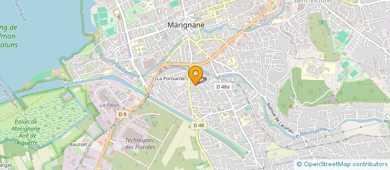 localisation de l'entreprise MONSIEUR LUCAS MANCINI  MARIGNANE