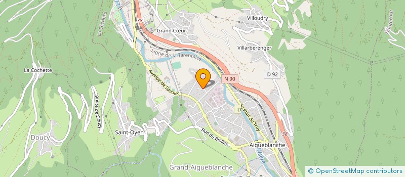 localisation de l'entreprise MONSIEUR LUCAS MANCUSO à GRAND-AIGUEBLANCHE