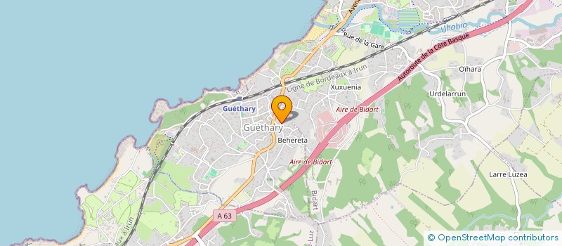 localisation de l'entreprise MONSIEUR LUCAS MANUEL FERRO à BIDART