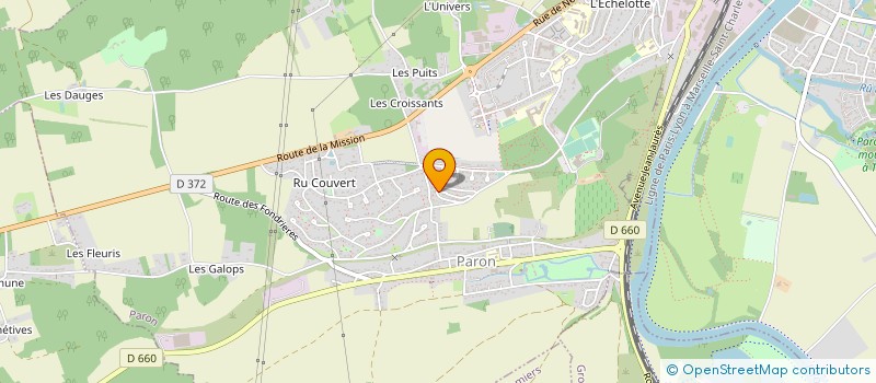 localisation de l'entreprise MONSIEUR LUCAS MANUEL JACKY EPINETTE  PARON