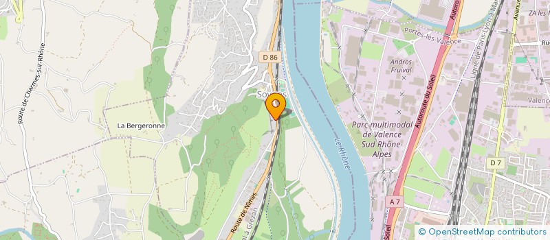 localisation de l'entreprise MONSIEUR LUCAS MARC-MARTIN  SOYONS